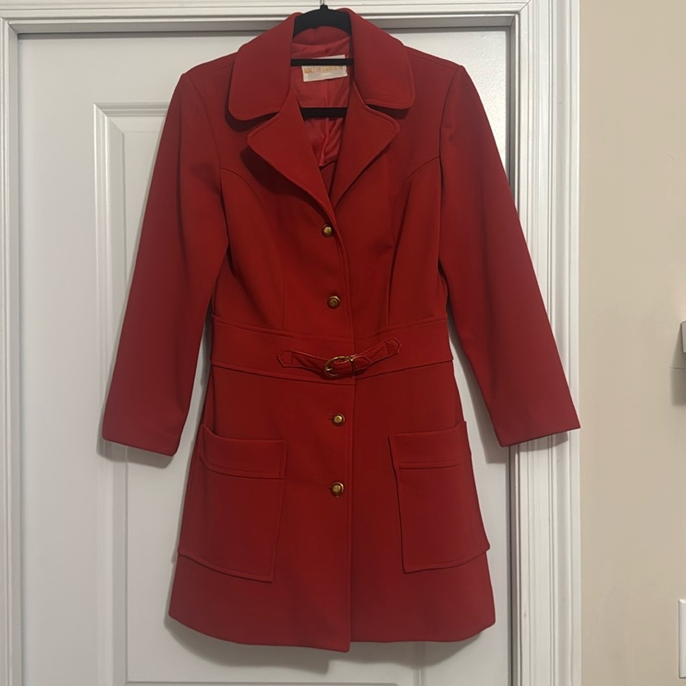 Burnt orange blazer